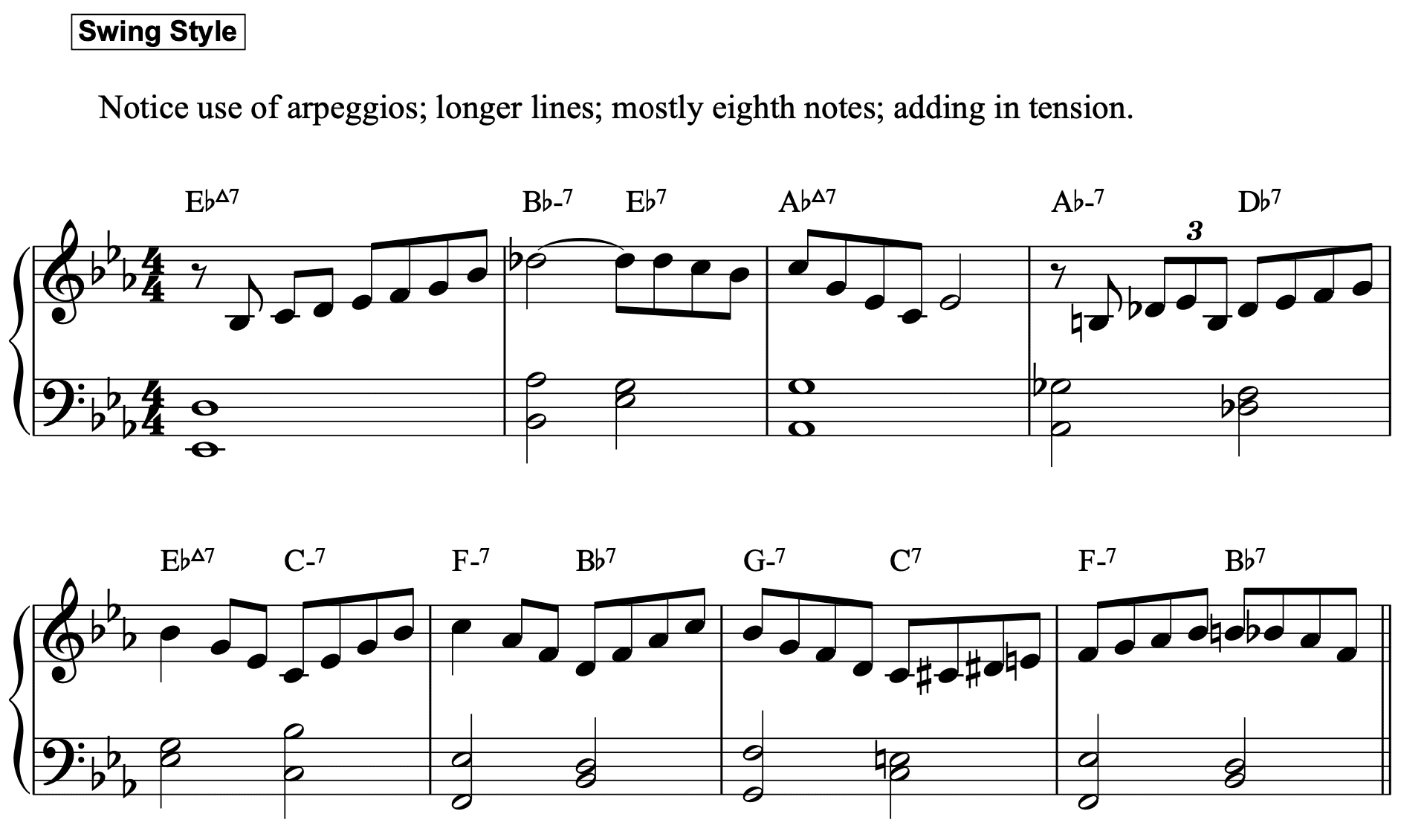 sheet music sample